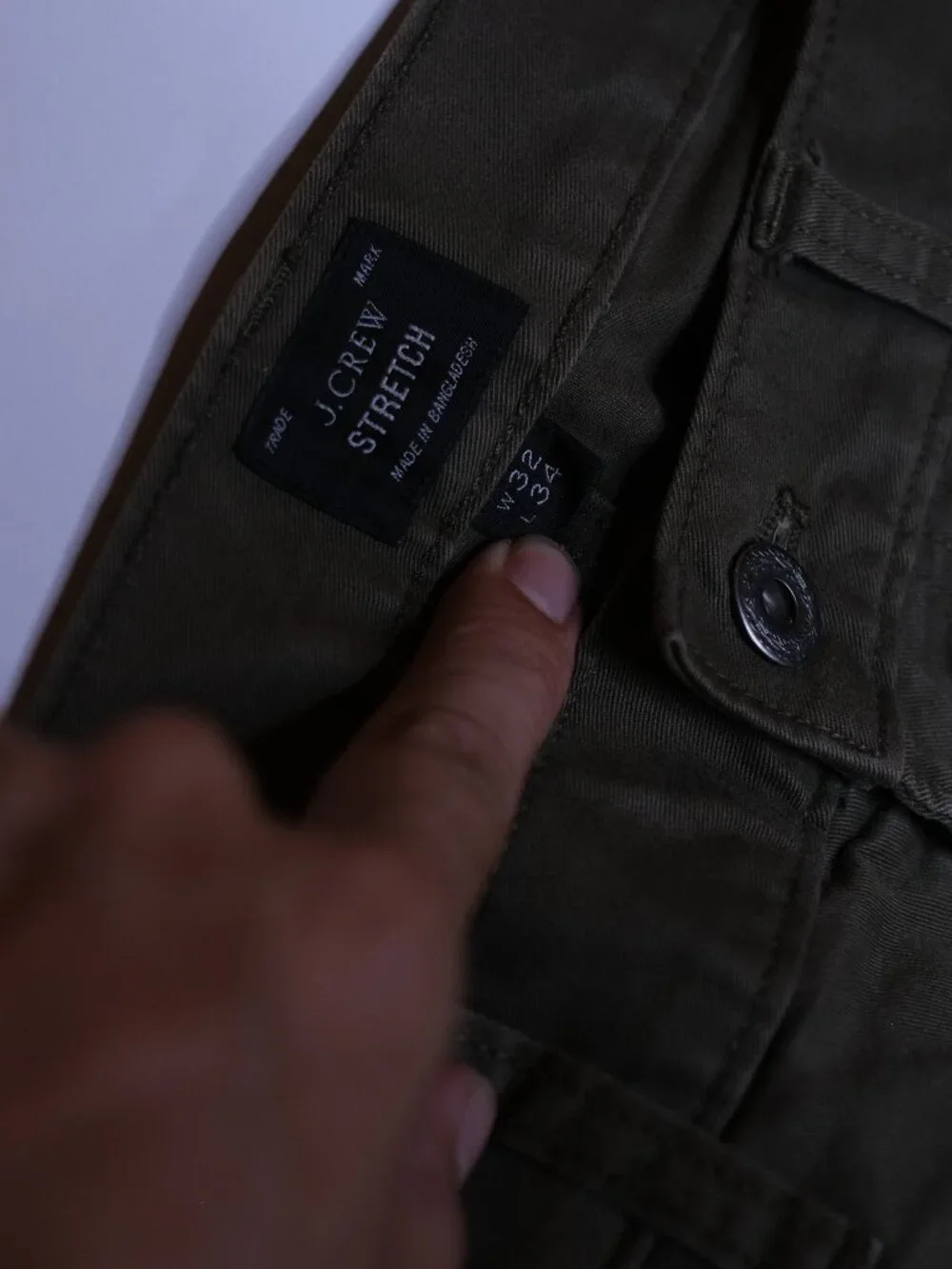 Banana Republic Olive Chinos 32x34